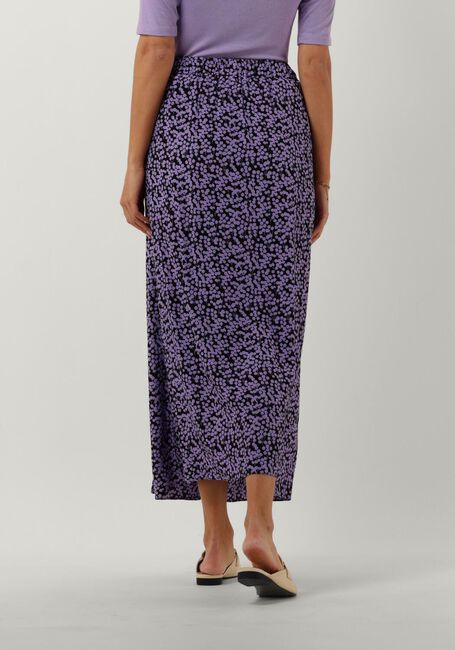 Paarse MODSTRÖM Midirok CHESLI MD PRINT SKIRT - large