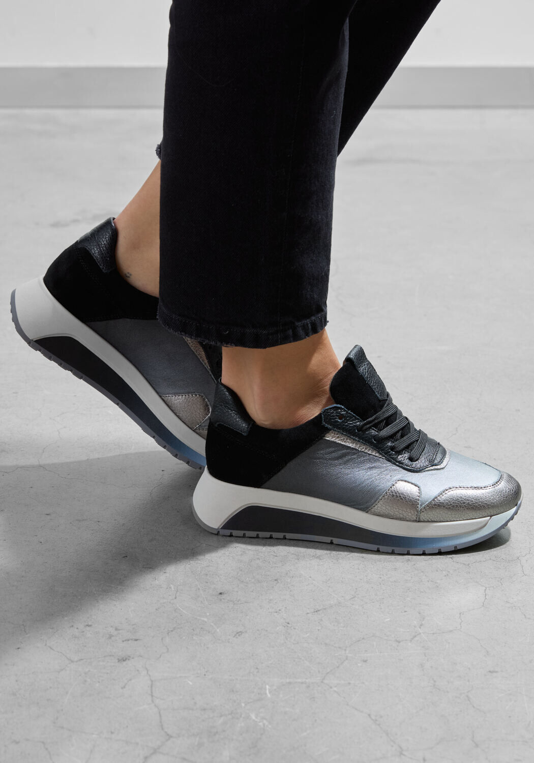 Zwarte SOFTWAVES Lage sneakers 8.94.01 - large