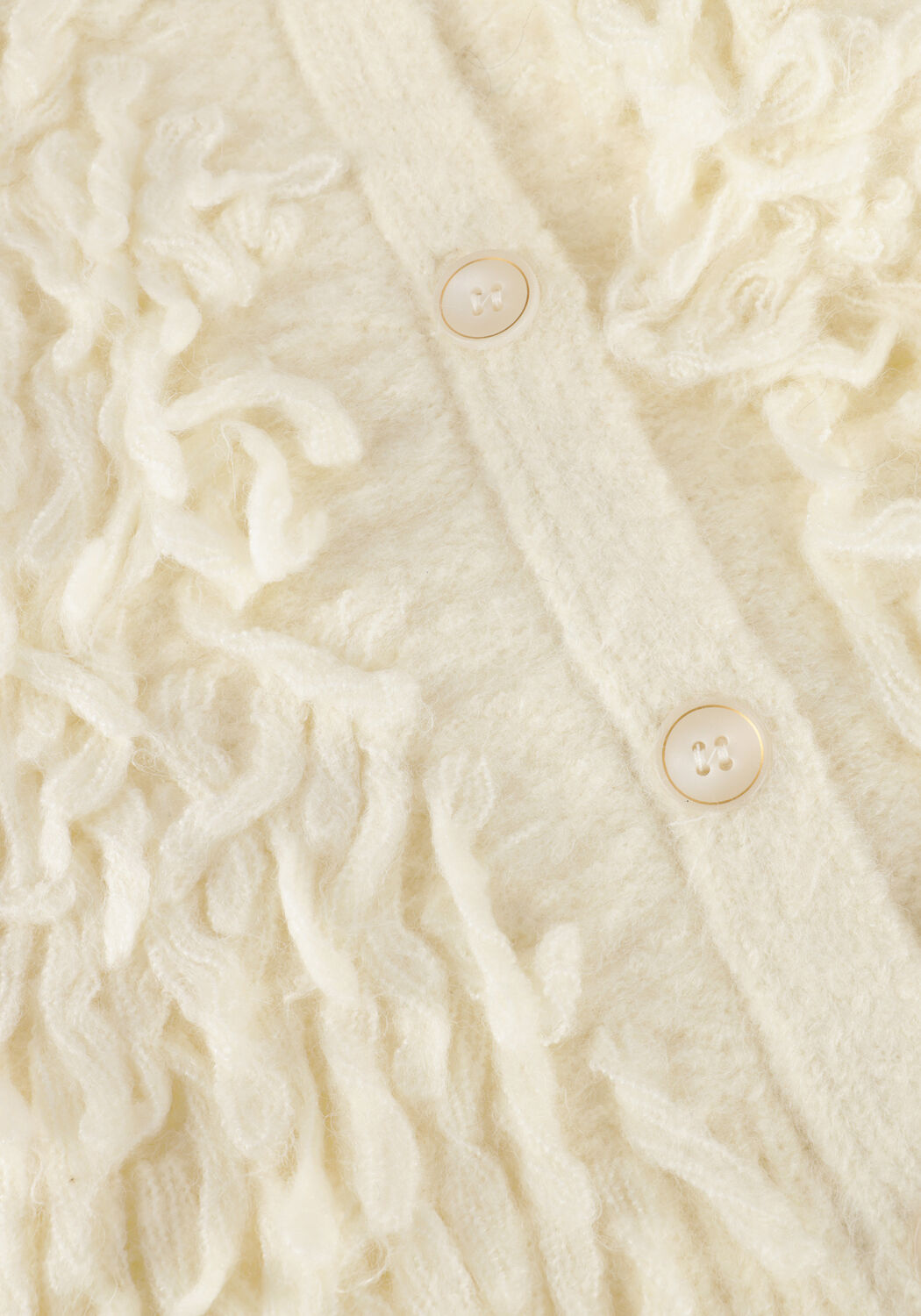 Witte NUKUS Vest WARWICK CARDIGAN - large