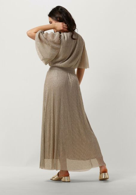 Beige MINUS Maxi jurk MAVENA V-NECK MAXI DRESS - large