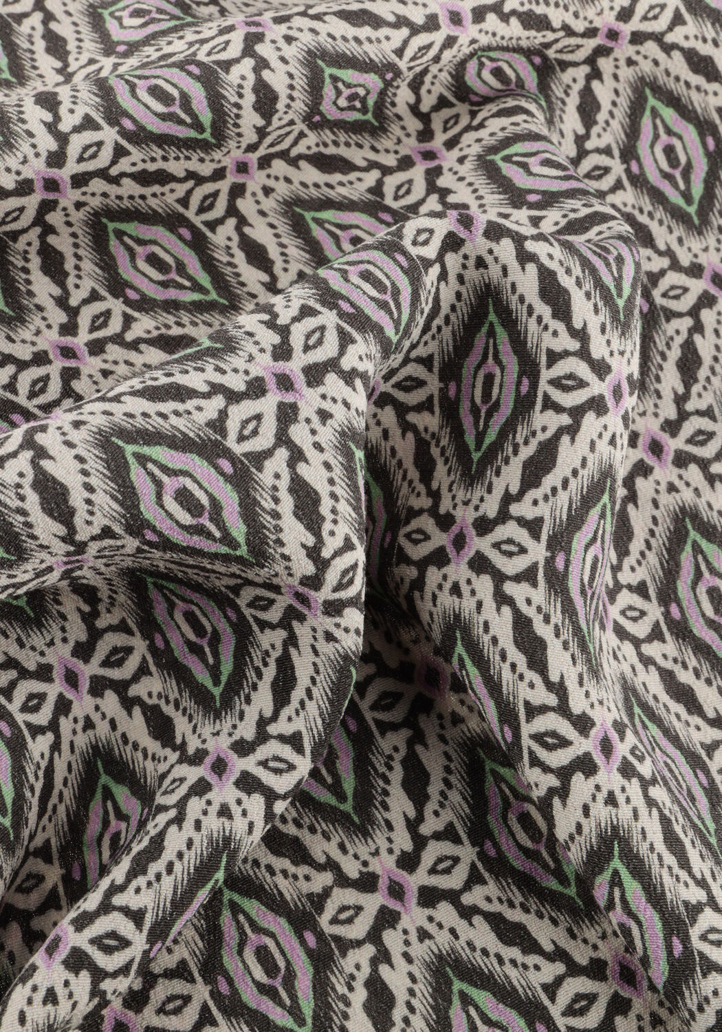 Multi SUMMUM Top TOP FLARE SLEEVES IKAT VISCOSE - large