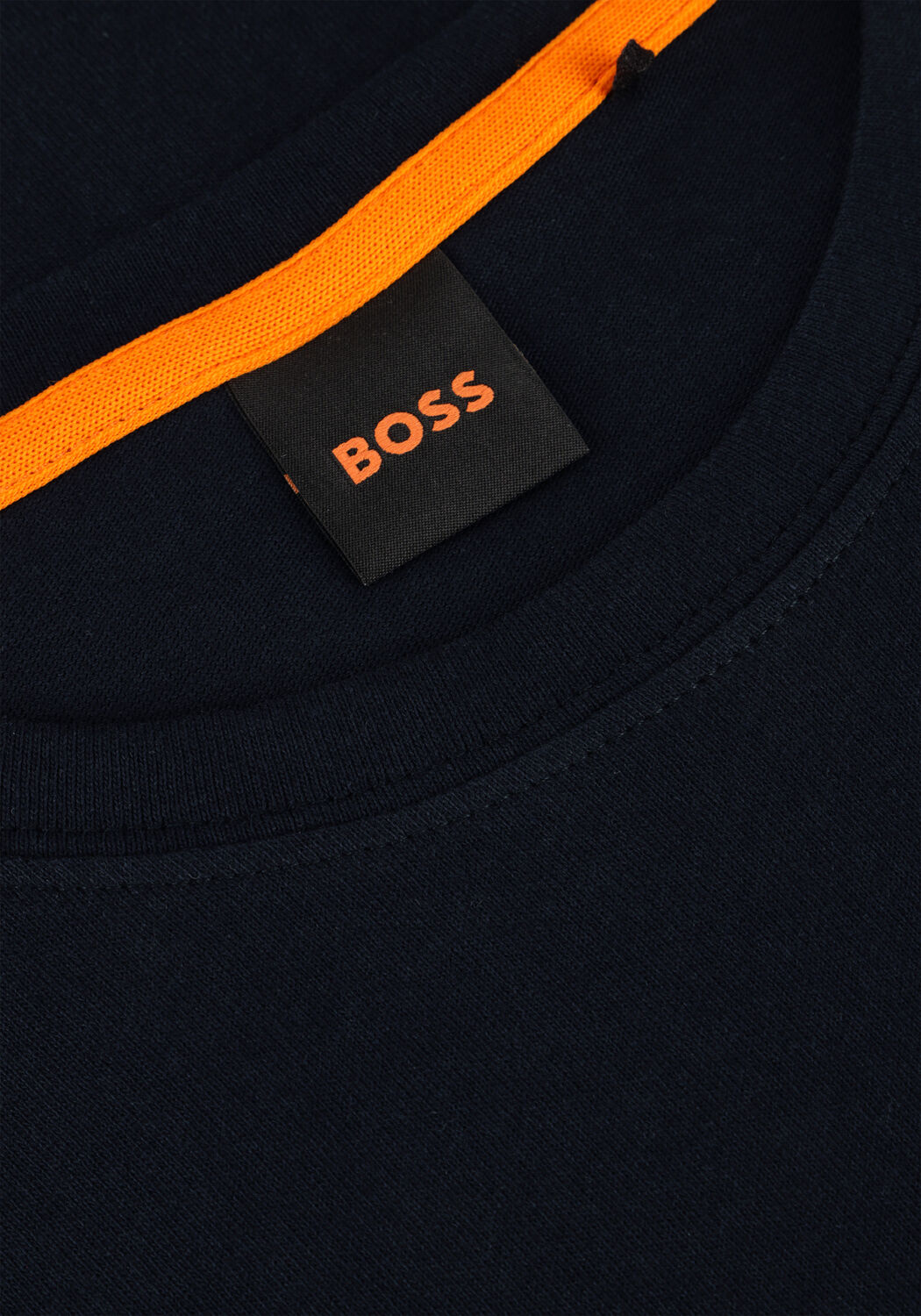 Donkerblauwe BOSS ORANGE T-shirt TALES - large