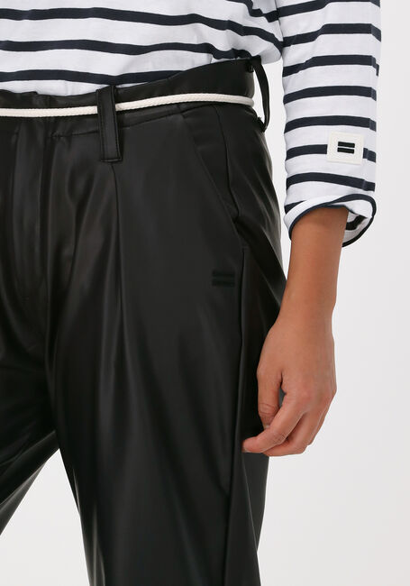 Zwarte 10DAYS Chino CHINO VEGAN LEATHER - large