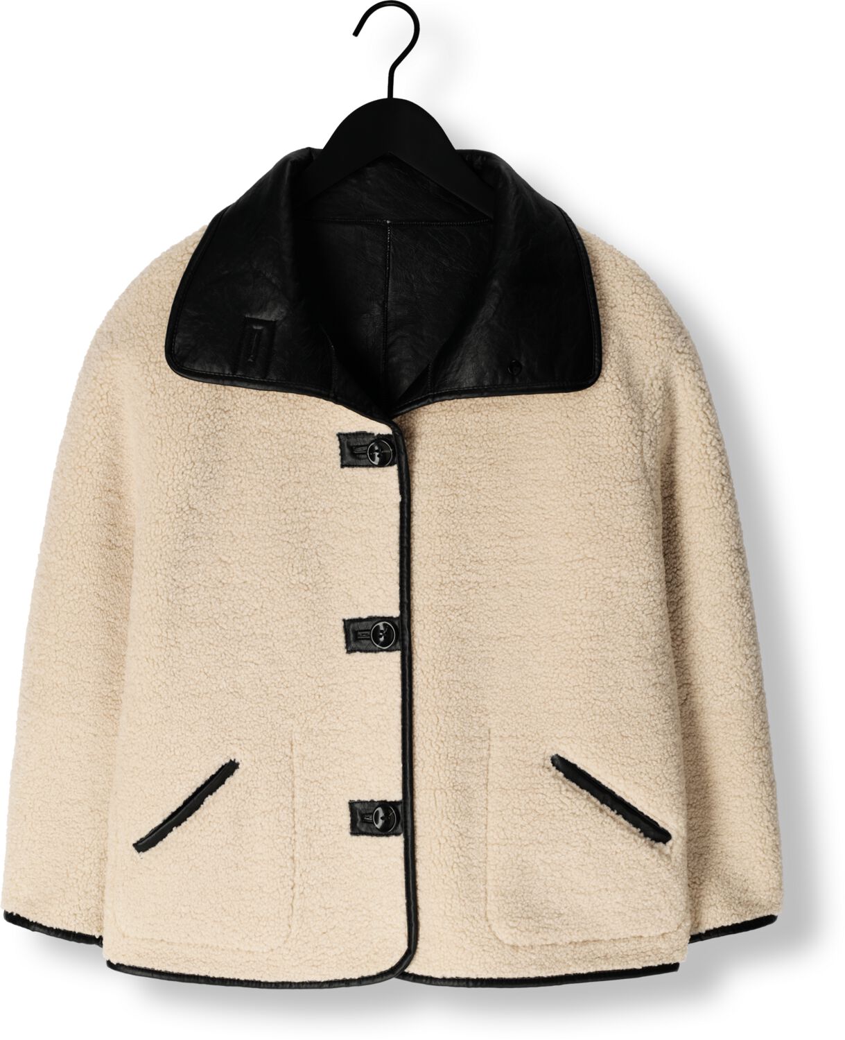 KNIT-TED Dames Jassen Cozy Zwart
