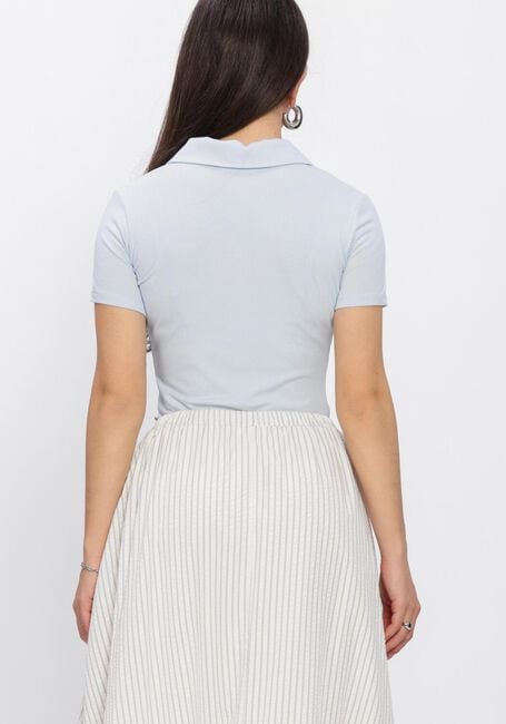 Lichtblauwe EDITED Tops & T-shirts VANIA POLOSHIRT - large