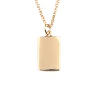 Gouden ATLITW STUDIO Kettingen SOUVENIR NECKLACE RECTANGLE Gouden ATLITW STUDIO Kettingen SOUVENIR NECKLACE RECTANGLE - medium