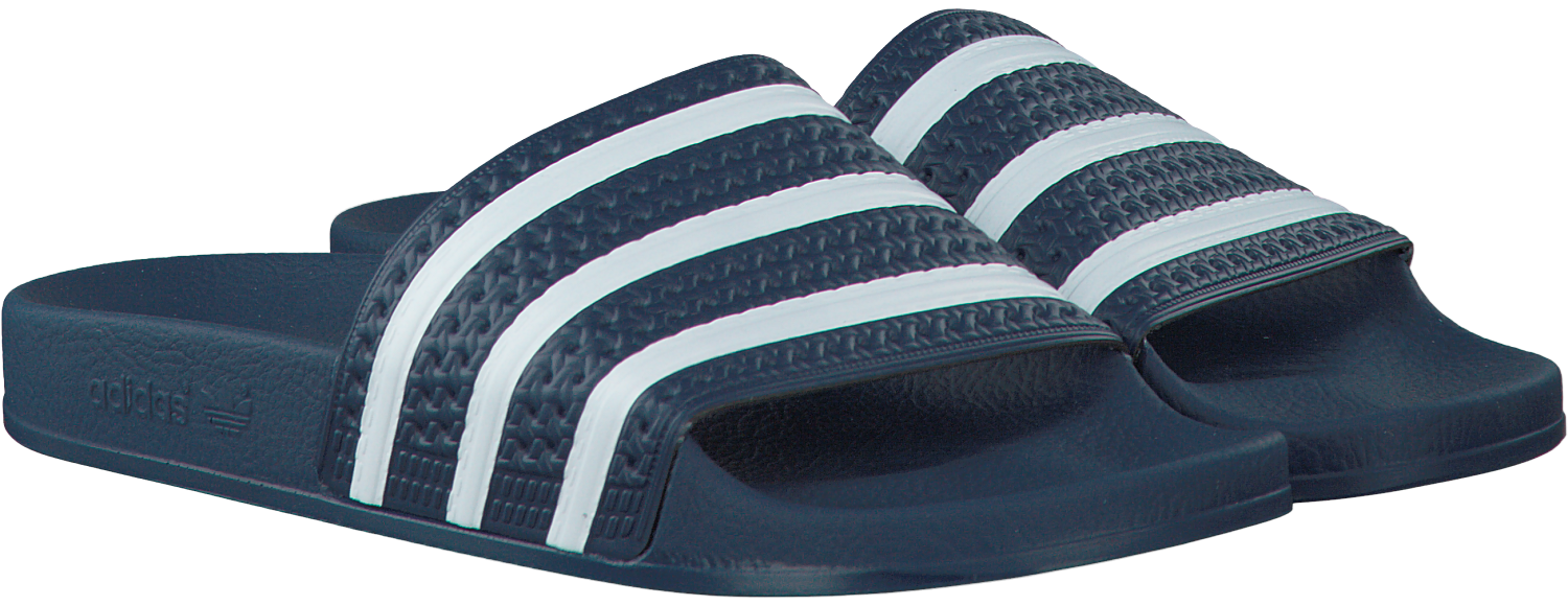Blauwe ADIDAS Slippers ADILETTE MEN | Omoda Blauwe ADIDAS Slippers ADILETTE MEN | Omoda