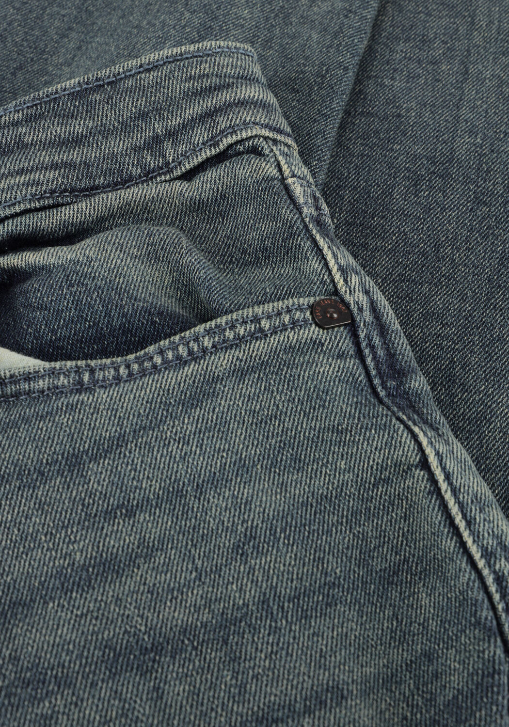 Blauwe CARS JEANS Straight leg jeans GARWELL - large