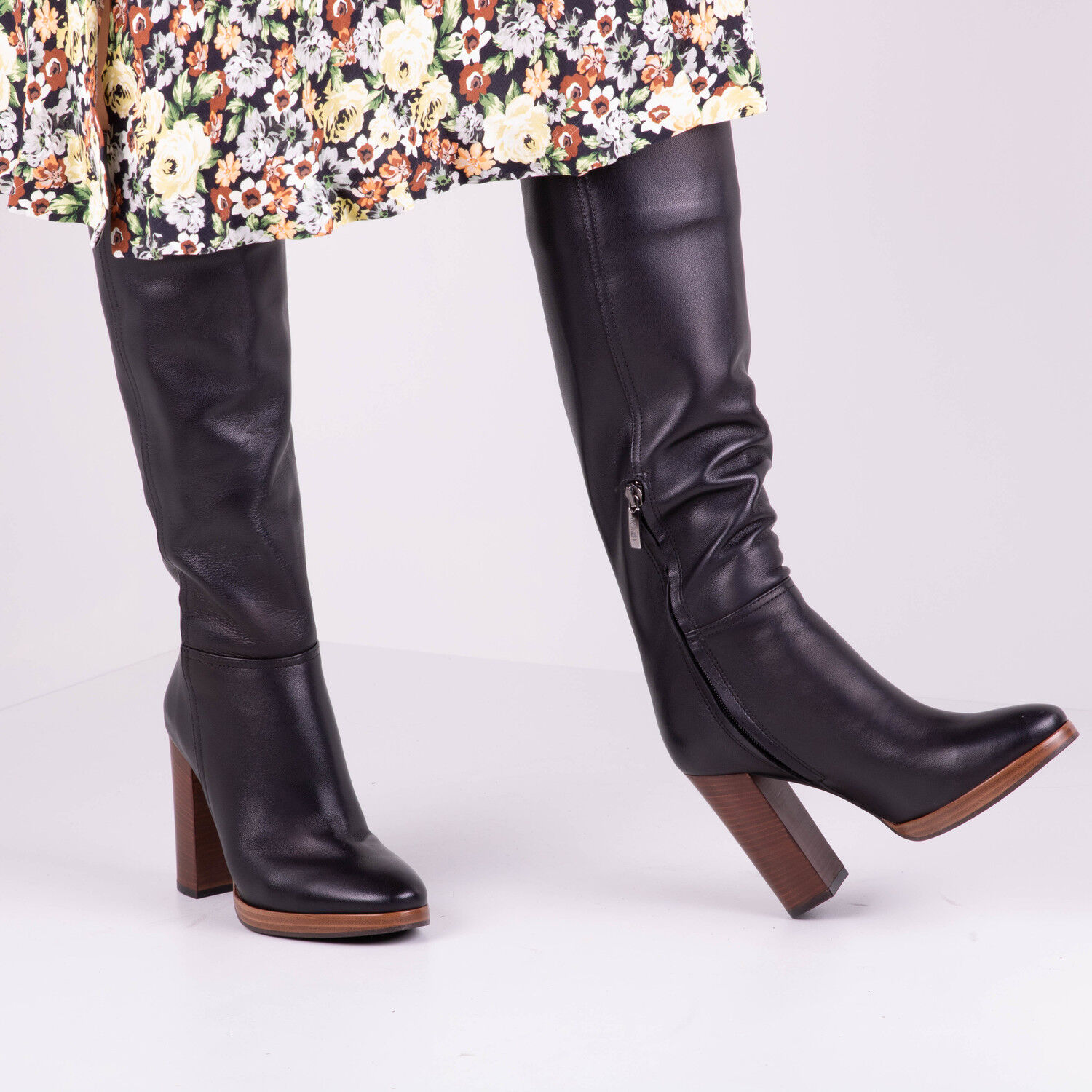 Zwarte NOTRE-V Hoge laarzen ELISA2 - large