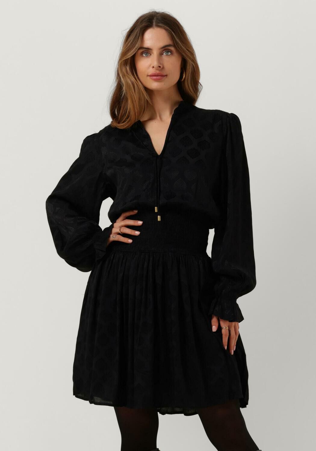 Zwarte FREEBIRD Mini jurk FRIDAY DRESS | Omoda
