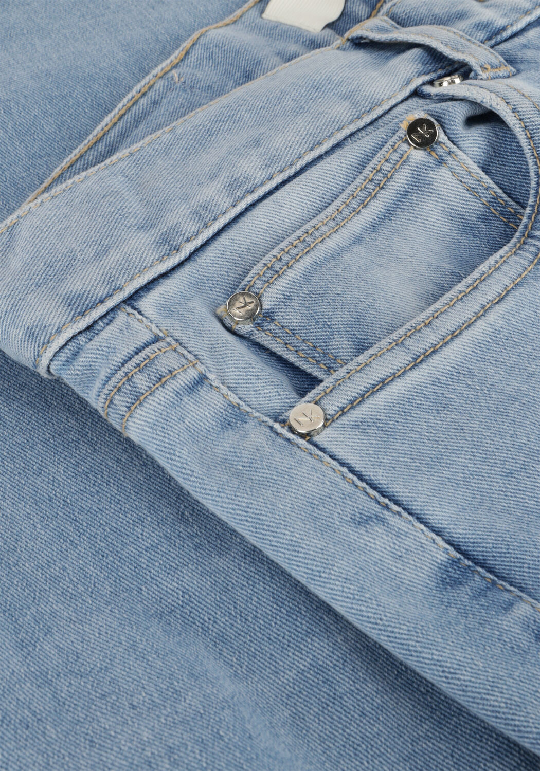 Blauwe NUKUS Wide jeans RUBY PANTS - large