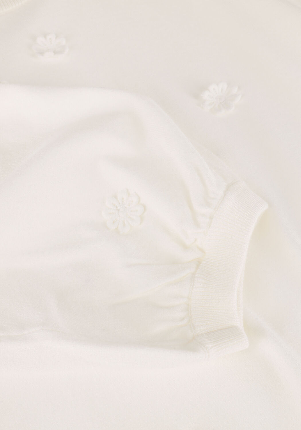 Witte FABIENNE CHAPOT Top HILLY PATCH PULLOVER - large