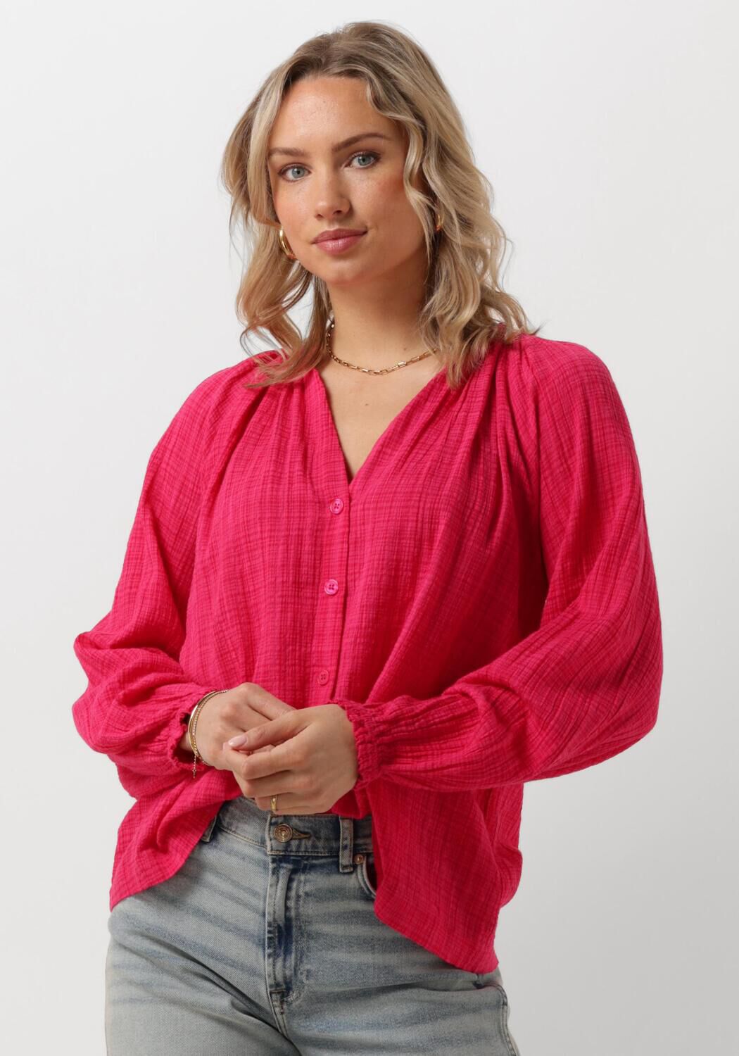 Stella Forest Fuchsia Elegant Blouse Pink Dames