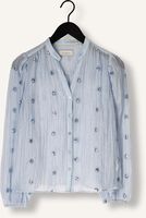 Lichtblauwe NUKUS Blouses ROSAN BLOUSE EMBROIDERY Lichtblauwe NUKUS Blouses ROSAN BLOUSE EMBROIDERY - medium
