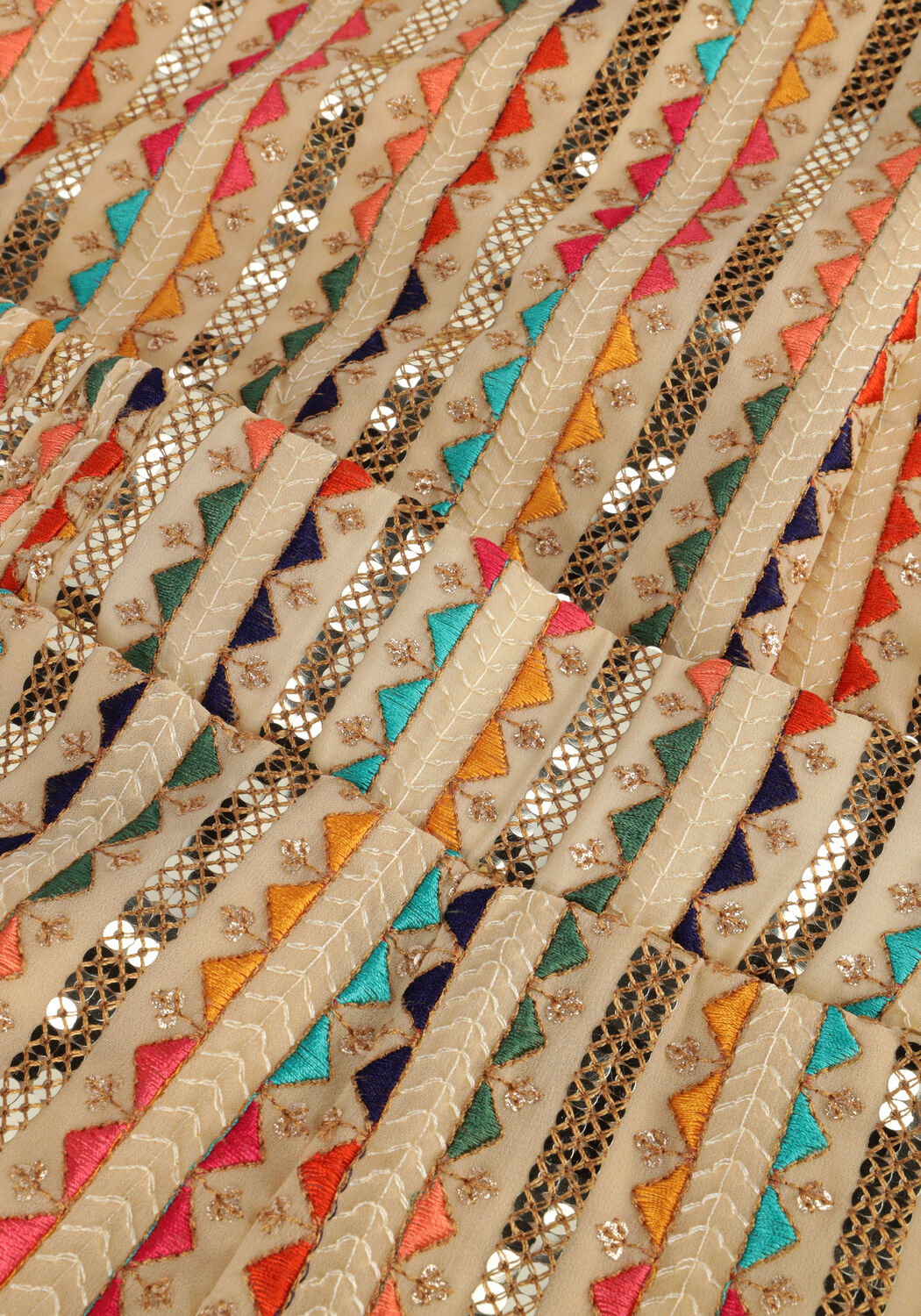 Zand EST'SEVEN Wijde broek BOHIC TROUSERS - large