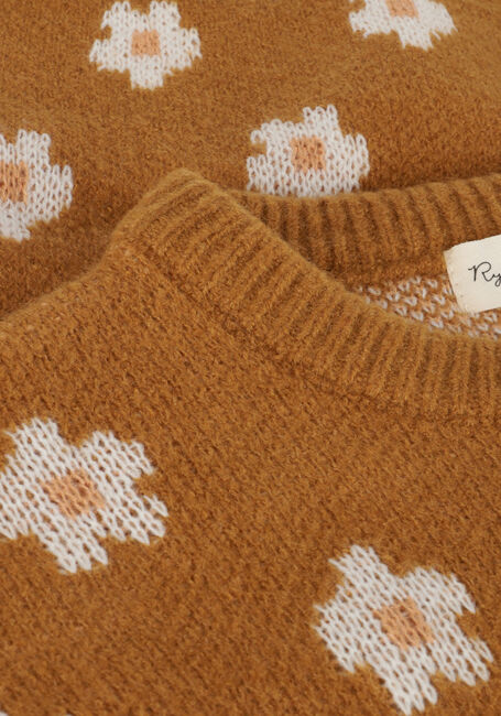 Gele RYLEE + CRU Trui KNIT PULLOVER - large