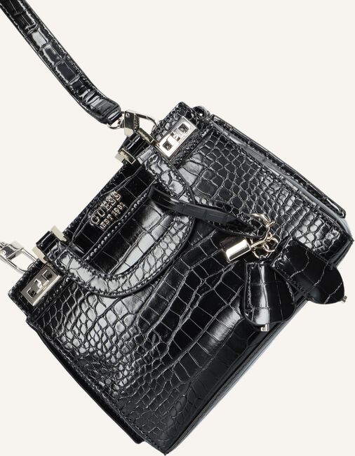 Zwarte GUESS Handtas KATEY MINI SATCHEL Zwarte GUESS Handtas KATEY MINI SATCHEL - large