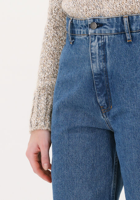Blauwe VANILIA Mom jeans TAPERED JEAR - large