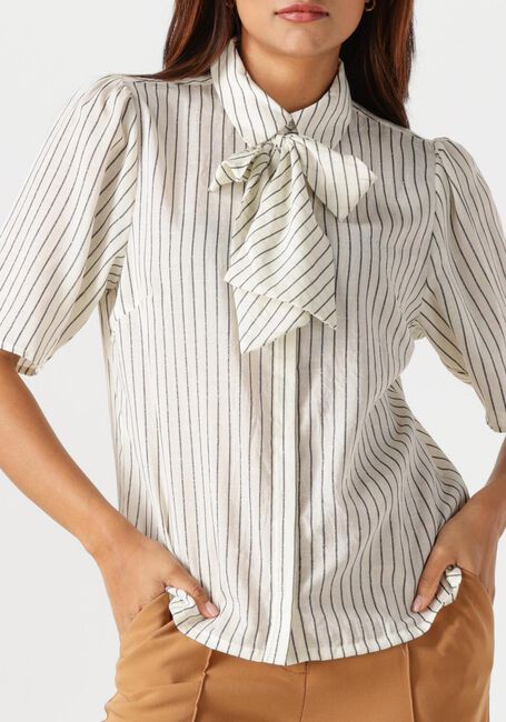 Gebroken wit AAIKO Blouses VERONNE STRIPE TIE PES 351 - large