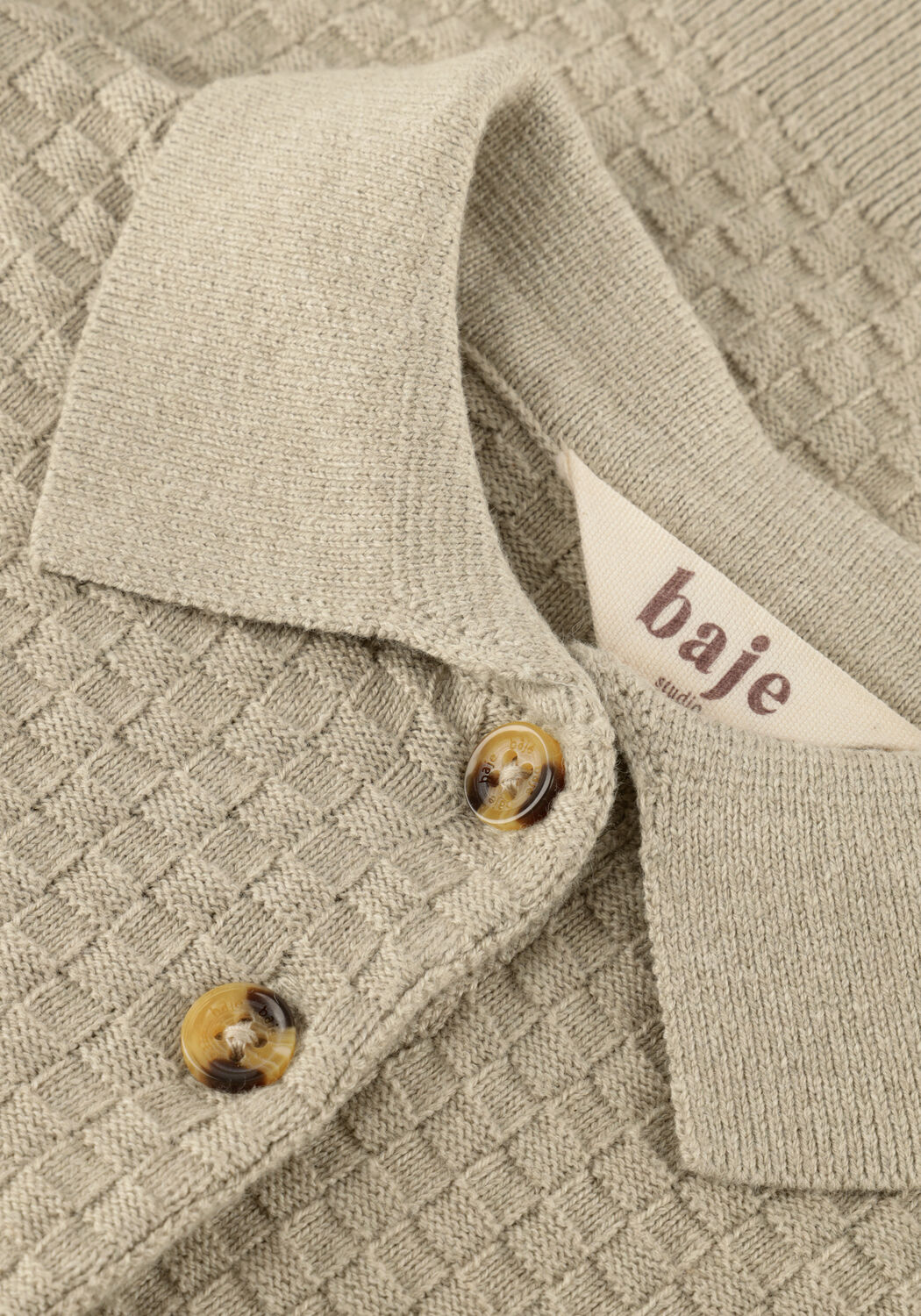 Taupe BAJE STUDIO T-shirt MILO - large