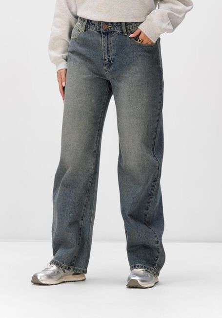 Blauwe ABRAND JEANS Wide jeans MID BARREL JEAN TALL - large