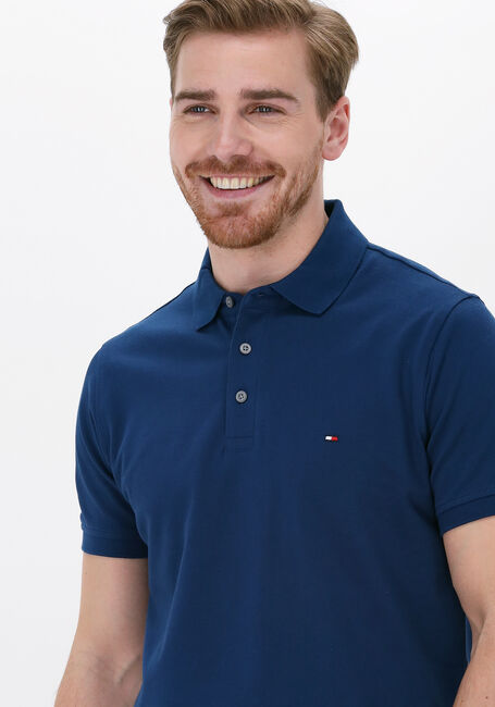 wiel Verzoenen tempel Donkerblauwe TOMMY HILFIGER Polo 1985 SLIM POLO | Omoda