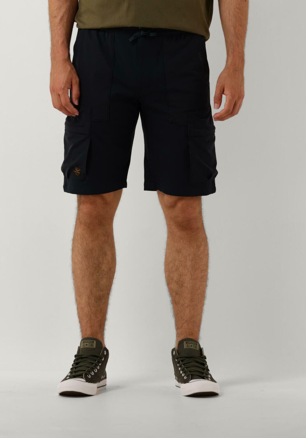 PME LEGEND Heren Broeken Airylon Cargo Shorts Tech Fabric Blauw