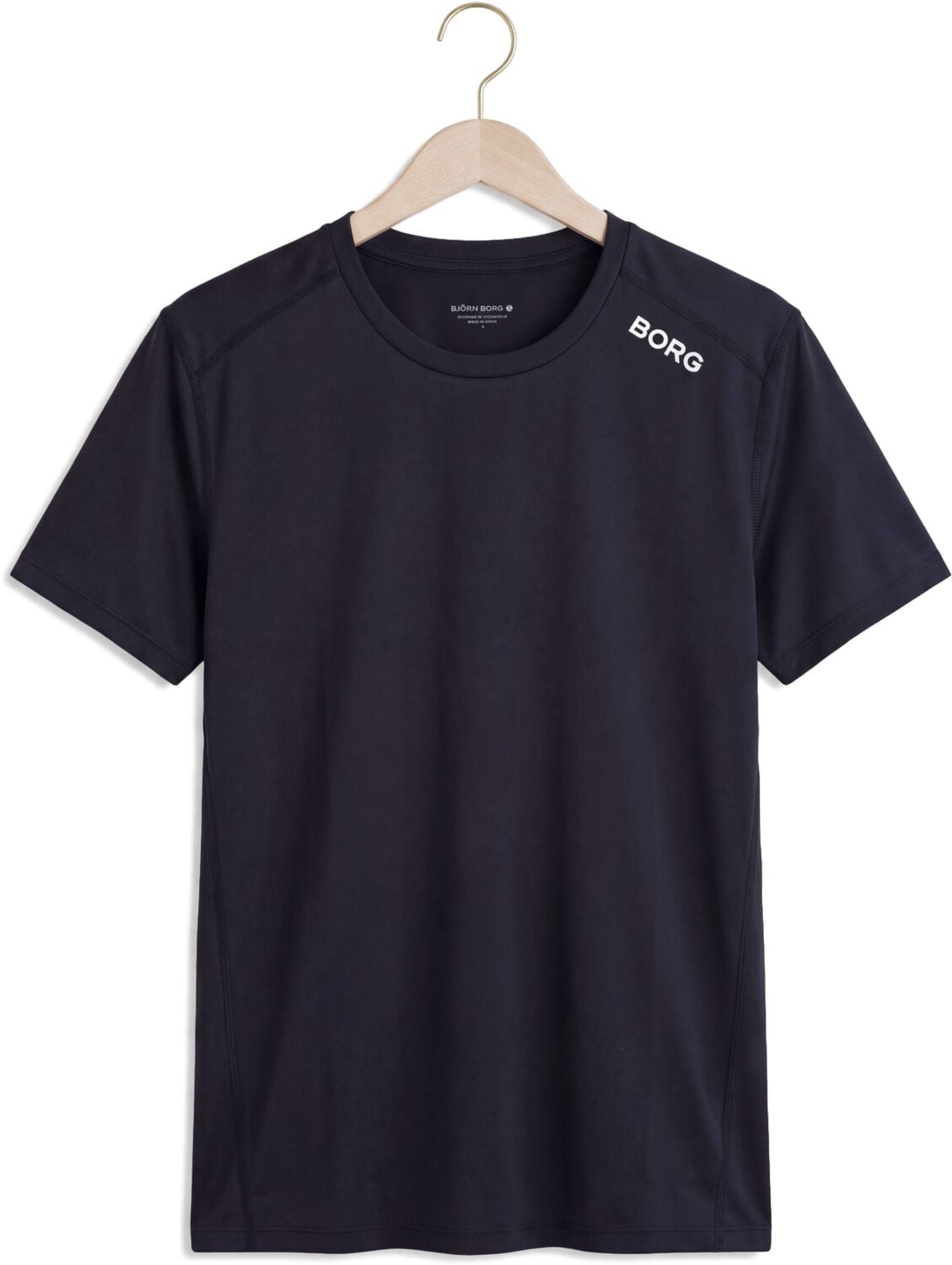 Bjorn Borg Heren Polo's & T-shirts Borg Athletic T-shirt - Donkerblauw, foto 2