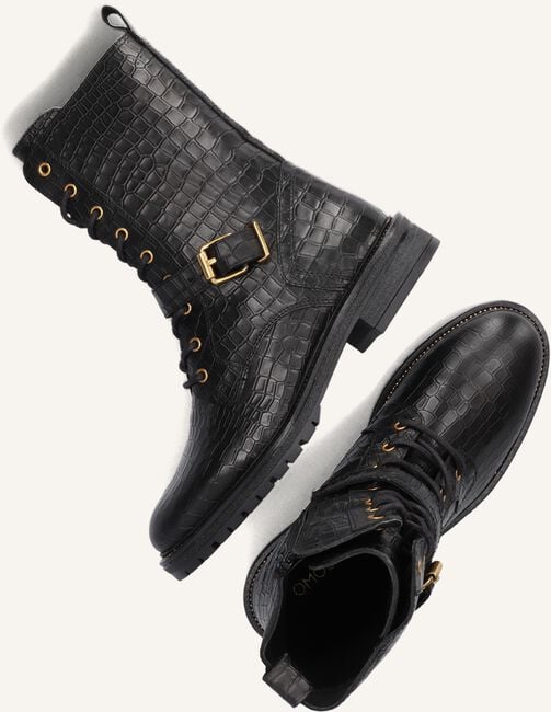 Zwarte OMODA Veterboots LPDUNGABALL-38 Zwarte OMODA Veterboots LPDUNGABALL-38 - large