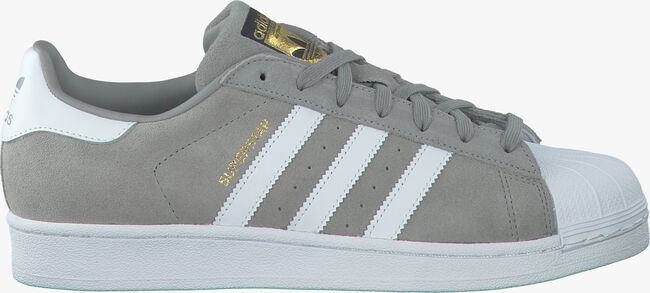 Grijze ADIDAS Lage sneakers SUPERSTAR HEREN - large