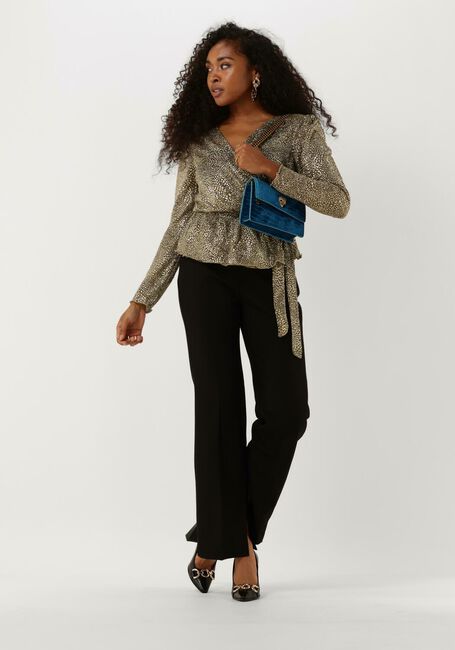 Zwarte MINUS Blouses MOLLIE WRAP BLOUSE 3 - large