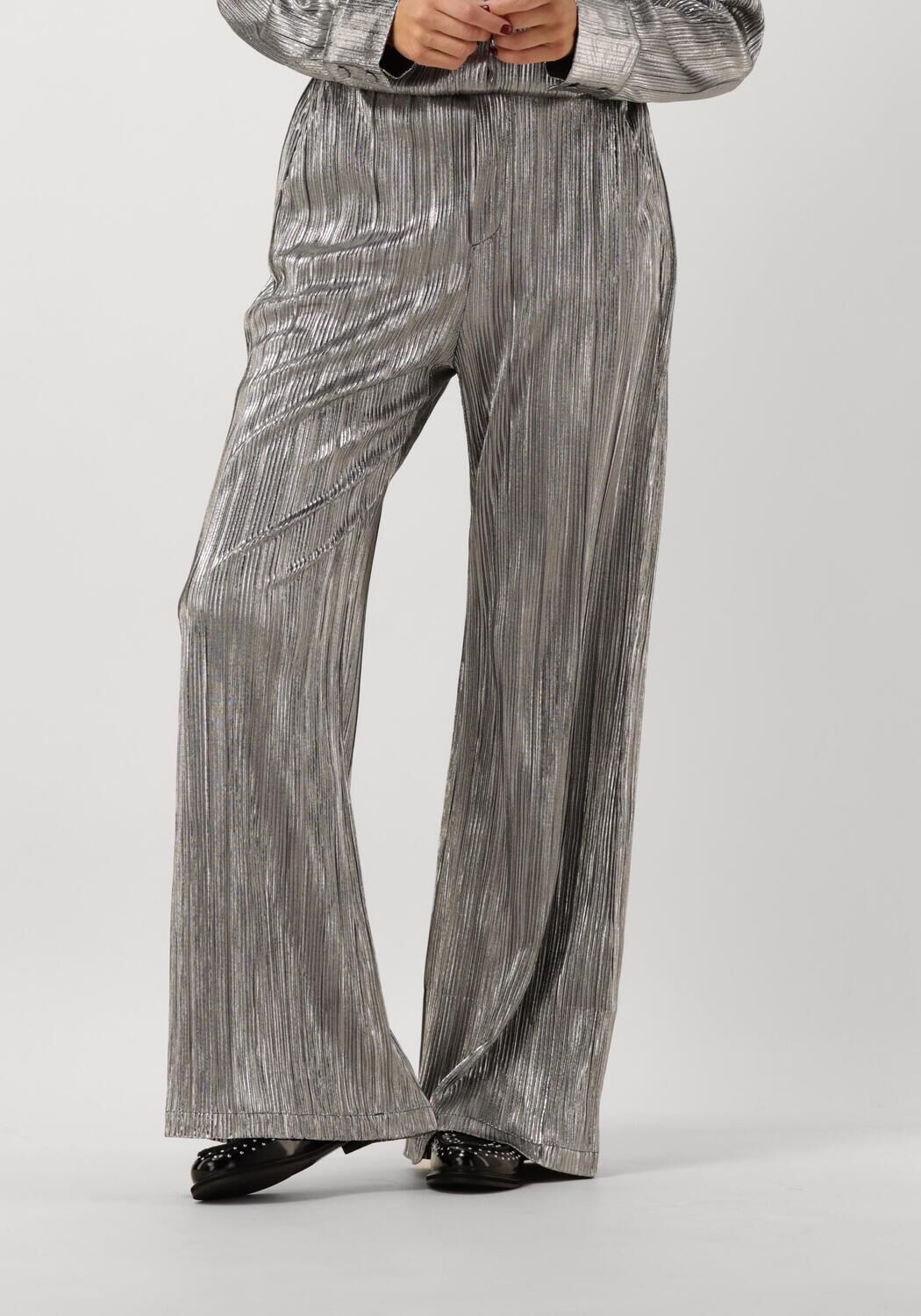 Suncoo Glamoureuze Zilveren Broek Jill Gray Dames