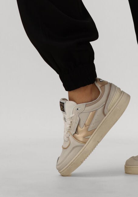 Gouden KAOTIKO Lage sneakers BOSTON PIPING METAL Gouden KAOTIKO Lage sneakers BOSTON PIPING METAL - large