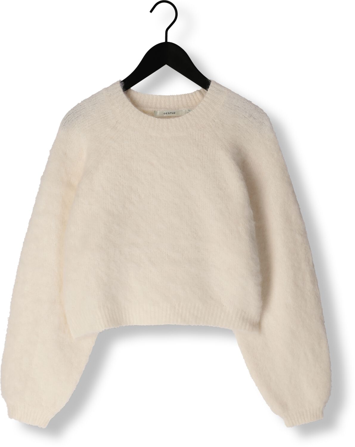GESTUZ Dames Truien & Vesten Sabigz Short Pullover Creme