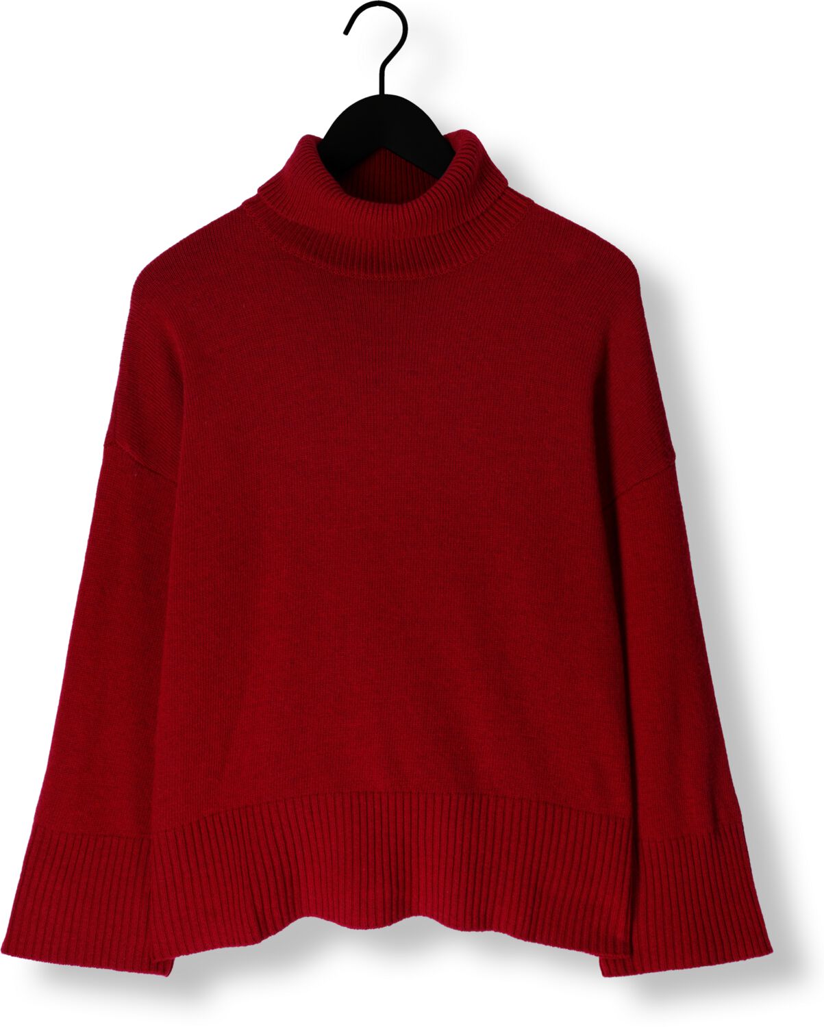 MY ESSENTIAL WARDROBE Dames Truien & Vesten Huximw Knit Rollneck Rood