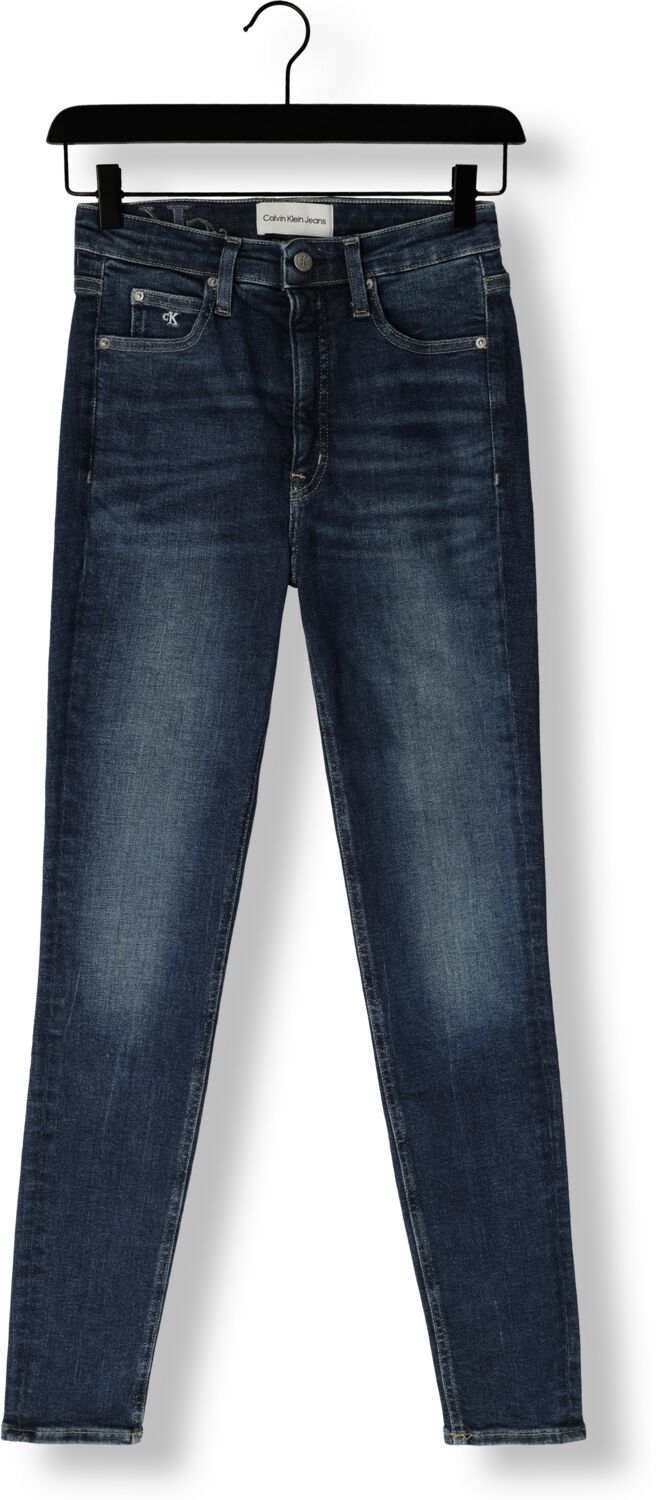 CALVIN KLEIN Dames Jeans High Rise Skinny Donkerblauw