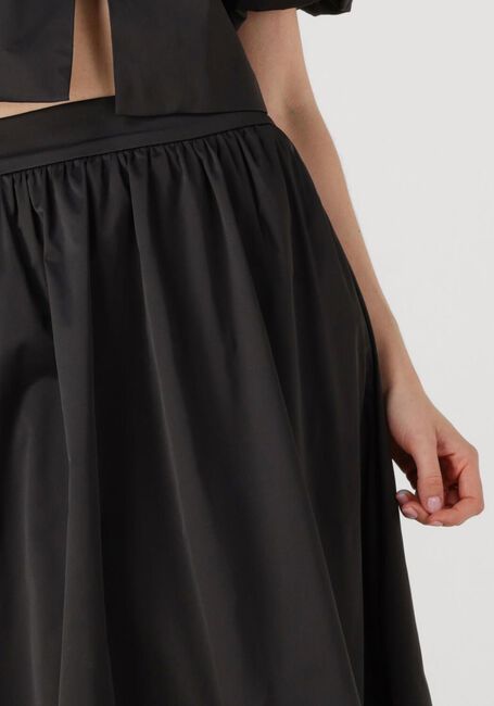 Zwarte ROUGE EDIT Maxirok ROUDETTA HW ANKLE SKIRT - large