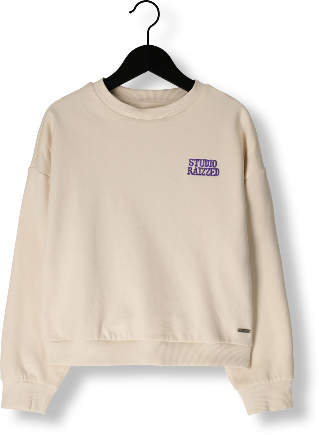 Raizzed Elegante Ecru Sweater voor Meisjes Beige Dames