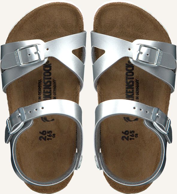 Zilveren BIRKENSTOCK Platte sandalen RIO KIDS Zilveren BIRKENSTOCK Platte sandalen RIO KIDS - large