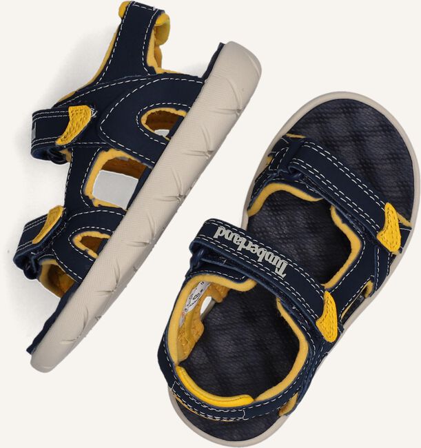 Blauwe TIMBERLAND Platte sandalen PERKINS ROW 2-STRAP Blauwe TIMBERLAND Platte sandalen PERKINS ROW 2-STRAP - large