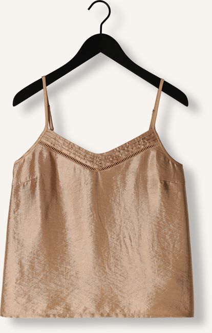 Beige AAIKO Top MAEVEN SATIN VIS 515 Beige AAIKO Top MAEVEN SATIN VIS 515 - large