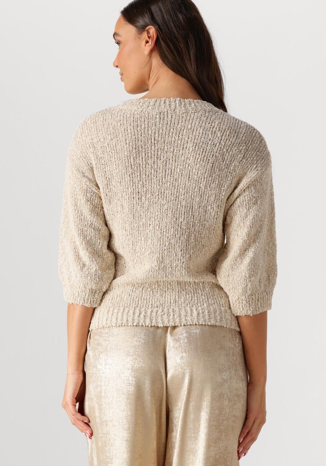 KNIT-TED Dames Truien & Vesten Roxie Goud