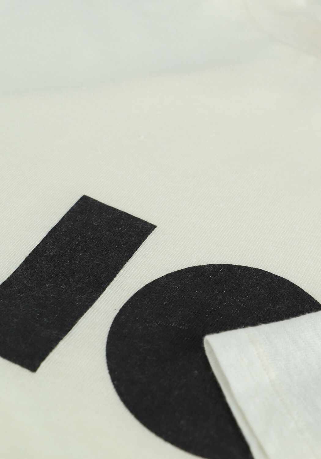 Bruine 10DAYS T-shirt HIGH NECK TEE LINEN - large