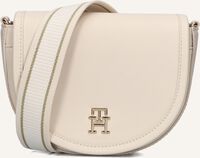 Beige TOMMY HILFIGER Schoudertas TH CITY SUMMER SADDLE BAG - medium
