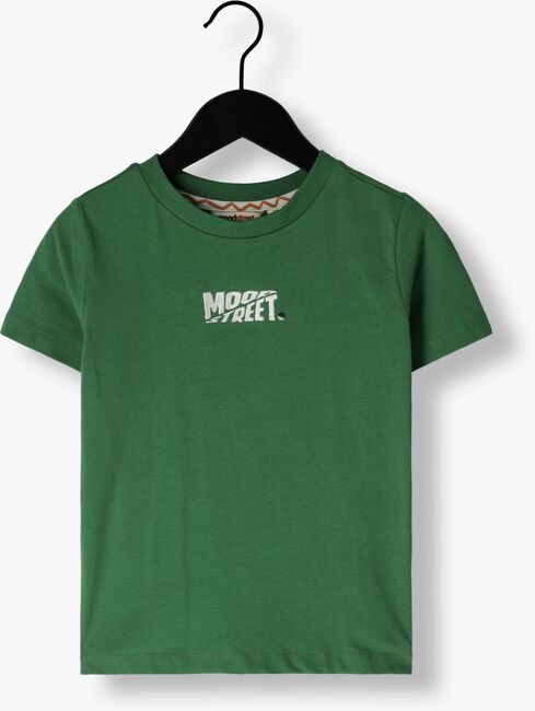 Groene MOODSTREET T-shirt T-SHIRT FRONT + BACK PRINT - large