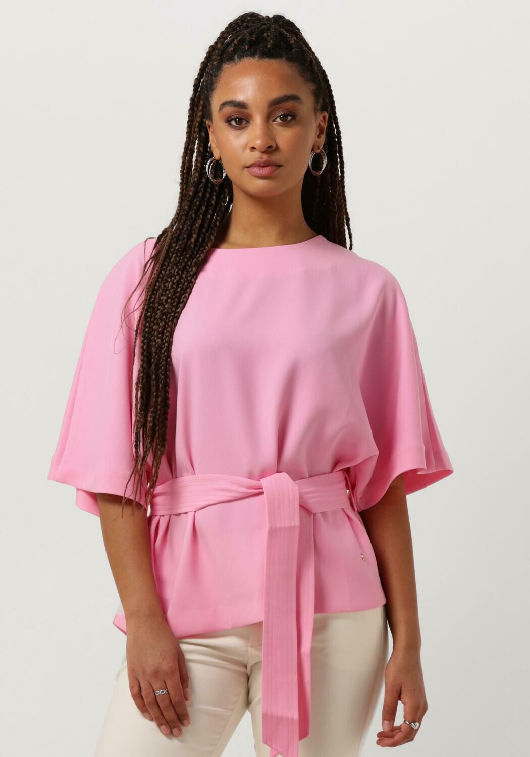 MOS MOSH Leia Blouse Roze Stijlvolle Dames Top Pink Dames
