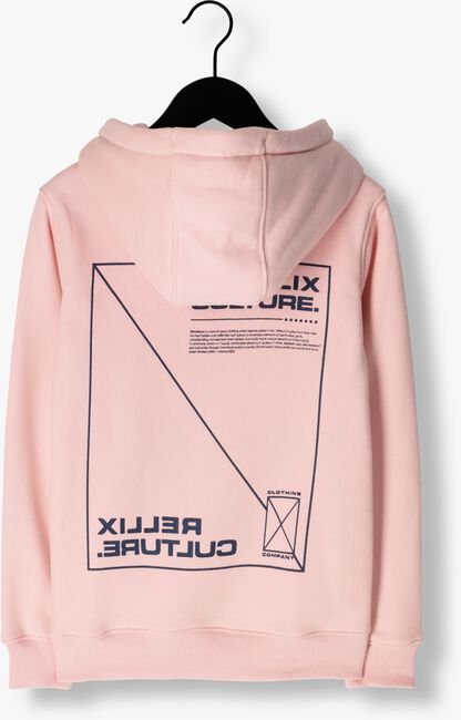 Roze RELLIX  HOODED RELLIX BRUSHED CULTURE - large