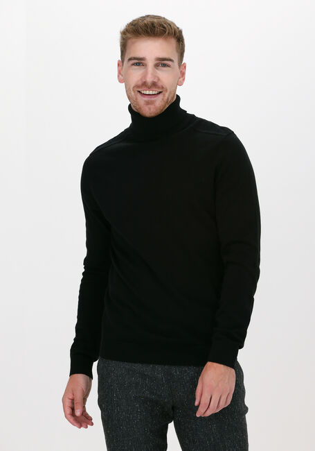 Zwarte SELECTED HOMME Coltrui BERG ROLL NECK - large