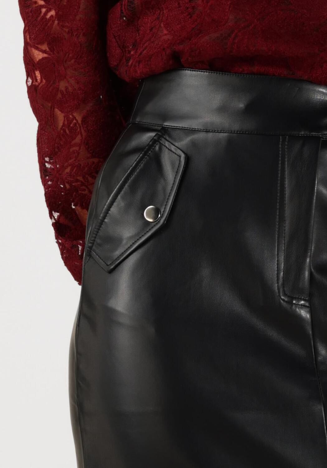 AAIKO Dames Rokken Vicky Pu 766 Zwart