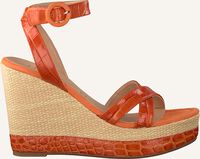 Oranje UNISA Platte sandalen MONTEA - medium